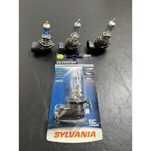 Lot Of 4 Sylvania 9006ST.BP Fog Light Bulbs Silverstar